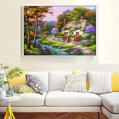 China American Style Sunloop Crafts Factory Countyside Mosaic Diamond Painting DIY Home for sale