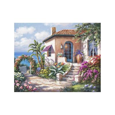 China Factory direct supply abstract village china wholesale 5d diamond painting for sale