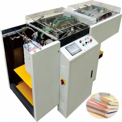 China Magazines APM-420 Automatic High Speed ​​Paper Hole Punching Machine Printing For SpiralComb Wire With CE for sale