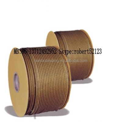 China Nylon Coated Binding Notebook NanBo Double Loop Wire O Spool , Double Loop Wire In Spool for sale