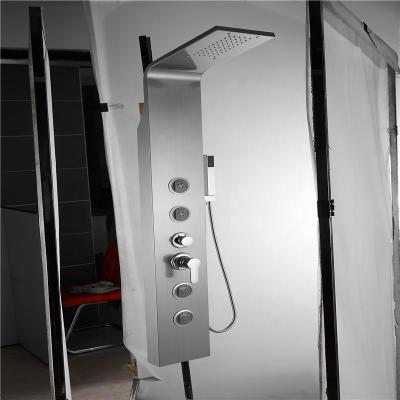 China Without sliding bar shower panel for sale