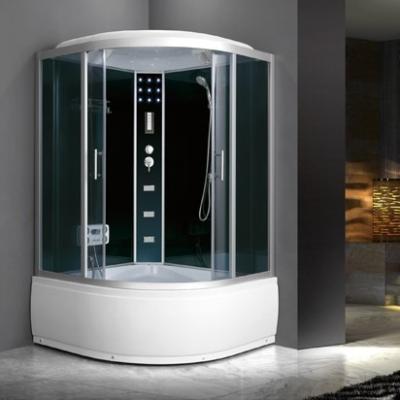 China New modern hot luxury area shape one person bathroom shower cabin steam bath with cheap price for sale