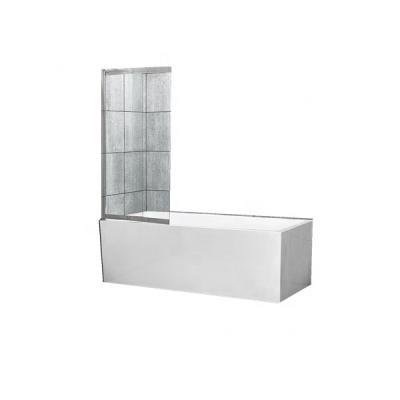 China 2019 Cheap Bath 6mm Frameless Glass Shower Screen Frameless With Handle for sale