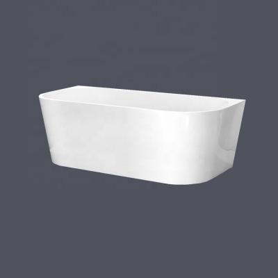 China Modern White Pure Acrylic Skirted Bathtubs Whirlpool Bathtub Freestanding Adult Portable Hydraulic Baths Four for sale