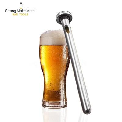 China Viable Wholesale High Quality Custom Beer Accessories Stainless Steel Bar Cooler Sliver Stick for sale