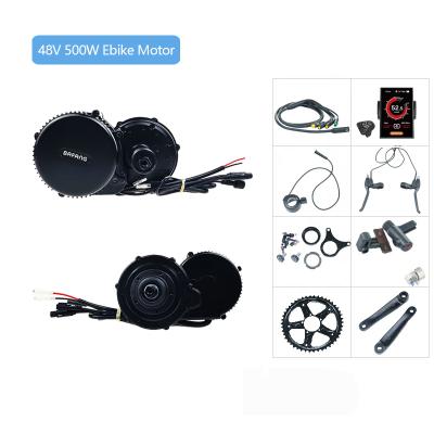 China Two Mid Series China Factory Bafang Motor BBS02B 48V 500W Bicycle Motor 8fun Drive Motor E Bike Conversion Kit for sale