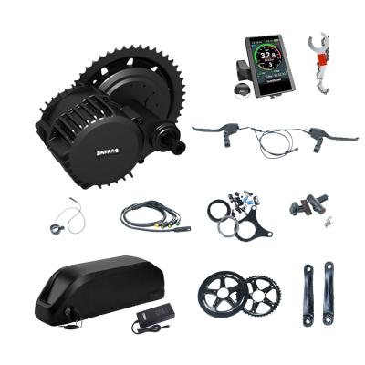 China Two Series Bafang BBS02B 48V 750w Brushless Motor With 20AH Battery Electric Bicycle Conversion Kit à venda