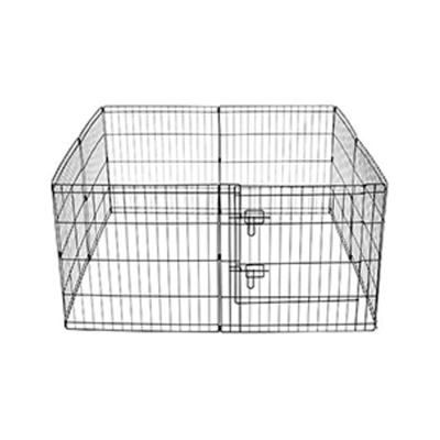 China Viable Pet Playpen Puppy Playpen Settlements Dog Fence Exercise Pen Gate Fence Foldable Dog Crate 8 Panels 24 Inch Dog Playpens for sale