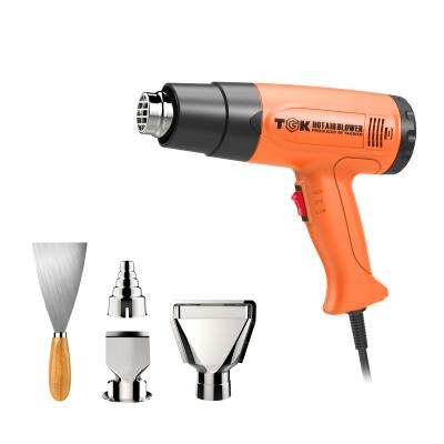 China HG6618 1800W 110V High Quality Cool/Hot Electronic Plastic Air Heat Gun Pneumatic Heat Gun With Nozzles for sale