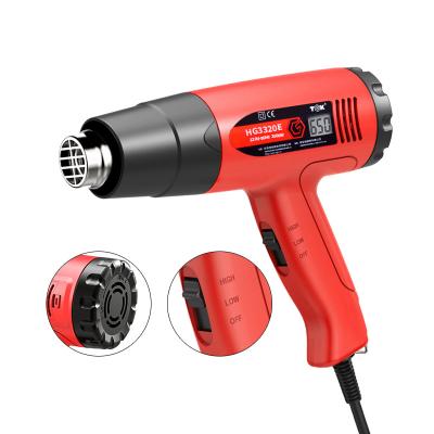 China HG3320E 2000W Cool/Hot Air Precision Control Variable Temperature Professional Heat Gun For Mobile Repair for sale