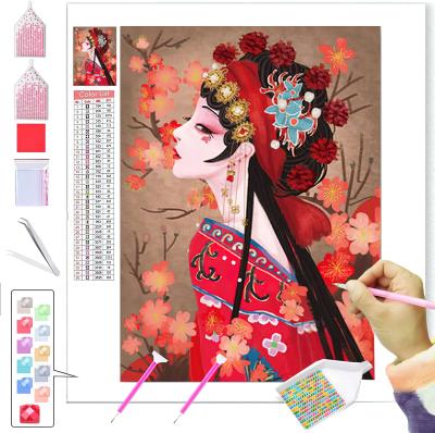 China Wholesale Cheap 5D Diy Diamond Painting Photo Custom Full Cross Stitch Painting International Organization for Standardization with Embroidery Crafts for sale