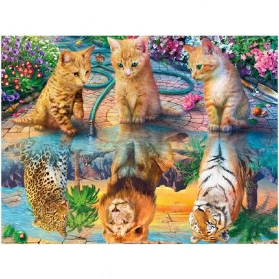 China New S-001 Classic/Postmodern The Scenary Square Resin Stones 5D Diamond Painting With Round And Best Fiber Short Fantasy Canvas Wholesale Resin Stones for sale