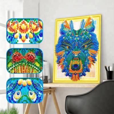 China 2019 New Design Home Cross Stitch Wholesale AmazonHot Sale Special Diamond Shinny Diamond Painting for sale