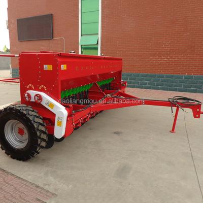 China Sowing small grain grass seed sowing to use 24 36 row double dis seed drills for sale for sale