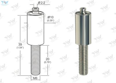 China M6 beëindigt de Externe Onttrokken Tang van de Staalkabel/Aangepaste de Uitrusting van de Vliegtuigenkabel Kleur Te koop