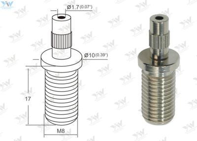 Chine Matériel en laiton de cintres de câble de plafond du fil M8 masculin installé complètement sans outils à vendre