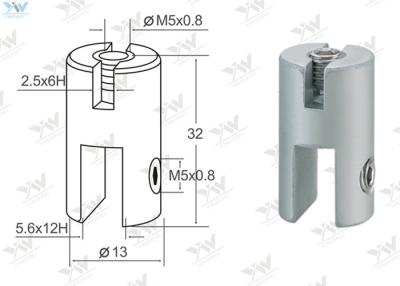 China Single Sided Cable Sign Hanging Systems Satin Finishing For Indoor Applications for sale