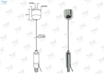 Cina Ø1.5 * 3000 corredo d'attaccatura leggero del cavo di millimetro ss regolabile per la sospensione leggera lineare in vendita