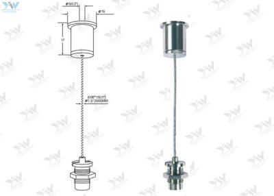 Chine Câble galvanisé réglable accrochant d'acier inoxydable de kit de voyant de LED à vendre