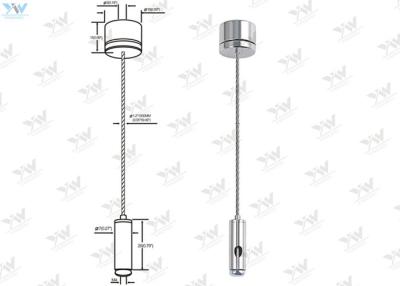 China Kompaktbauweise-Licht-Suspendierungs-Ausrüstung 30 Kilogramm-Höchstlast für Fall-Instrumententafel-Leuchten zu verkaufen