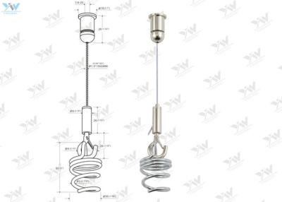 China Akustische Platten-Ketten-Licht-Suspendierungs-Ausrüstung mit Spirale verankert Edelstahl zu verkaufen