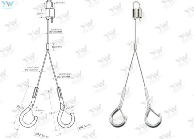 Cina Hardware di montaggio regolabile del corredo della sospensione del pannello del LED per i dispositivi lineari in vendita