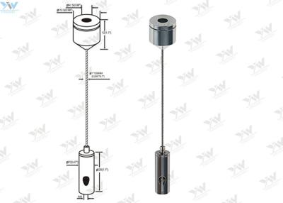 Chine Facile ajustez la couleur accrochante légère de coutume de kit d'aquarium/de kit de suspension fil d'acier à vendre