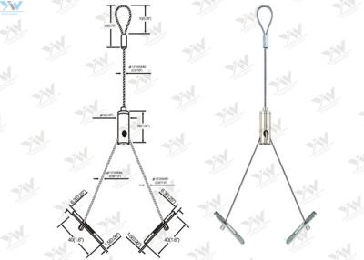 China Y Cable Suspension Kits Adjustable Cross Cable Industrial Kits With Toggles for sale