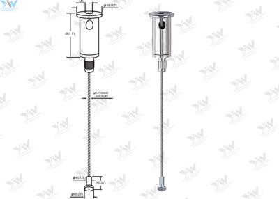 Chine Cintre réglable coulé sous pression de fil d'acier de matériel de kit de suspension de fil d'extrémité à vendre