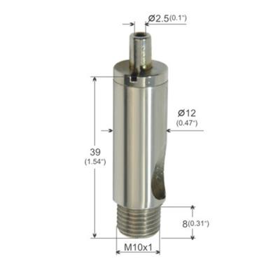 Китай M10 подвесные полка для кабелей воздушных судн внешней нарезки 12x39mm для приспособления освещения YW86056 продается