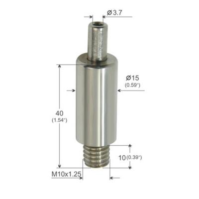 中国 M10*1.25雄ネジは1-3 DiaワイヤーYW86057のための表面ケーブルのグリッパーにニッケルを被せる 販売のため