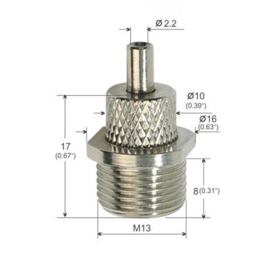 Cina Pinza di presa d'ottone/d'acciaio del cavo del filo M13 per il soffitto ed il dispositivo d'attaccatura YW86082 in vendita