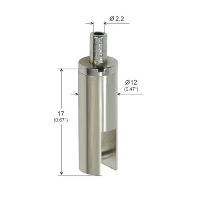 Chine Pince inoxydable/en laiton de câble avec la lumière cannelée de voie utilisant YW86083 à vendre