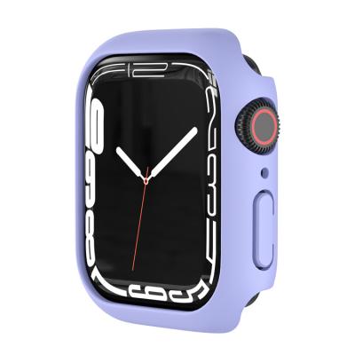 China Luxury Popular Exquisite Watch Case For Apple Seventh Generation Hollow PC Frosted Protective Watch Case for sale