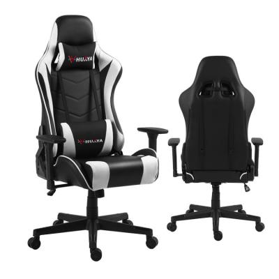 China (Size)China Manufacturer Custom Logo White Reclining Adjustable PC Computer Gaming Chairs Silla Para Gamer With Massage Function for sale