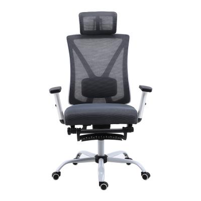 China Modern Adjustable High Back Executive Chair Best Ergonomic Mesh Office Chair (Height) With Headrest for sale