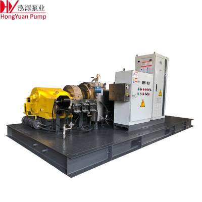 China Factory 2800Bar 41L/M Paint And Rust Remove Spray Ultra Hydraulic Water Blasting Device for sale