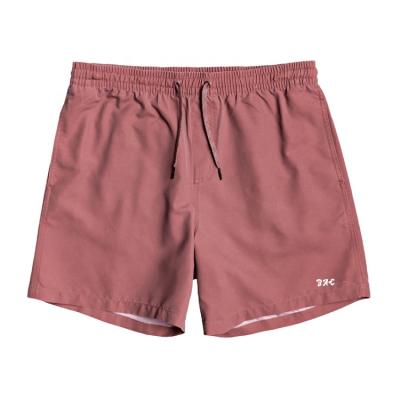 China Anti-wrinkle Factory Custom Pink Crossed Fit Shorts Mens Nylon Shorts for sale