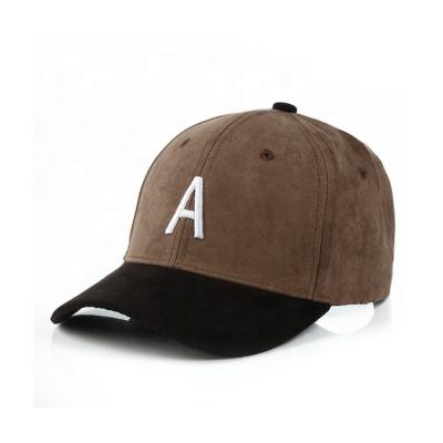 China COMMON Quality Letter Letter Hat Mens Suede Baseball Caps Hats Hats for sale