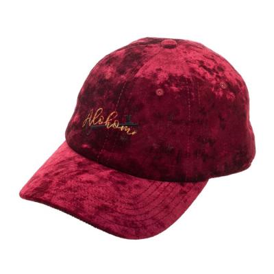 China Velvet JOINT Baseball Caps Custom Quality Hats With Logo Cap for sale