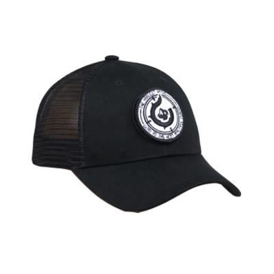 China JOINT Wholesale Black Tennis Hat High Quality Embroidery Patch Trucker Hats For Newspaper for sale