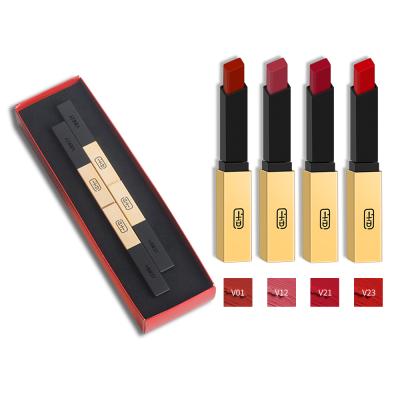 China Custom Private Label Matte Lipstick Set Waterptoof Makeup Wholesale Color Waterproof Long Lasting VIBELY for sale