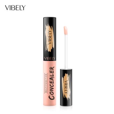 China Acne/Spot Removing VIBELY Five Colors Pressed Foundation Low Face Wear Performance Makeup Powder Liquid Concealer Pencil for sale