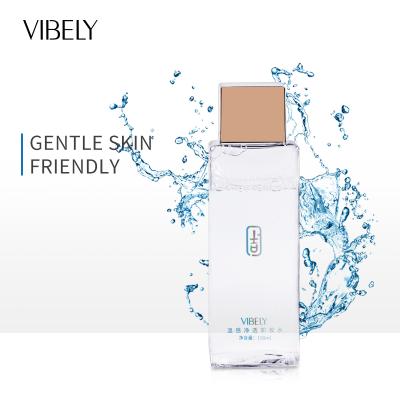 China Transparent Comfortable Organic Deep Clean Face Cosmetics Makeup Remover Deep Clean Non-Irritating Liquid for sale