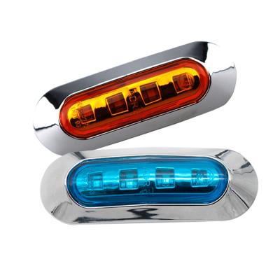 China High brightness waterproof truck side light led universal side beacon light for truck trailer boat for sale