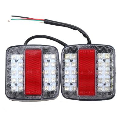 China Popular Waterproof High Brightness Boat Trailers 12V LED Rear Tail Lights Trailer Tail Light for sale