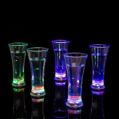 China Waterproof Flashing Up Beer Glass Cups Colorful Led Glowing Led Light For Night Event Favor Decorations Supplies for sale