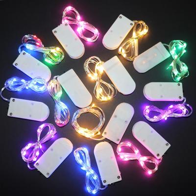 China Carnival Party Decoration 1M-10m Battery Powered LED String Light Copper Wiring Fair Lights Strip Lamp for Party Festival Decor for sale