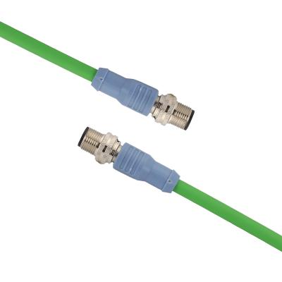 China Waterproof Shielded Connector ZNS5-3\5\10-ZNS5/PVC\PN\Ip67 Class Extension Cable Ethernet CABLE Wholesale for sale