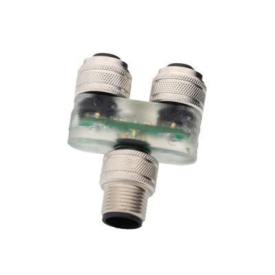 China T Type Automotive Led Connector Waterproof Ip67 Connector Lowest Price Good Quality for sale